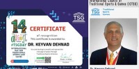تقدیر شورای بین‌المللی ورزش‌ها و بازی‌های سنتی (ICTSG) از دکتر کیوان دهناد